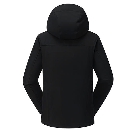 自由基地秋冬新品纳米聚热一体绒软壳冲锋衣技能拼接设计防风防水 NMJ-2017 商品图6