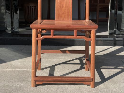 红桥红  家具严选  缅甸花梨（大果紫檀）【马未都 S背 灯挂椅】 商品图3