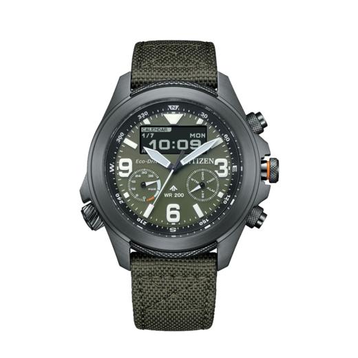 西铁城/CITIZEN运动光动能编织带男表JV1005-02W 商品图2