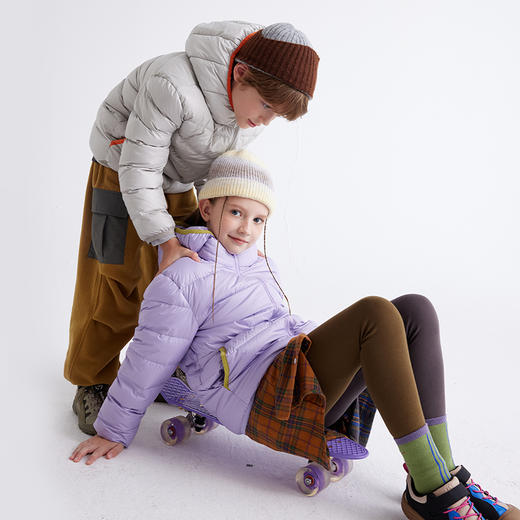 【抗湿绒】2.0再升级！儿童超轻羽绒服  PDWT2411 商品图4