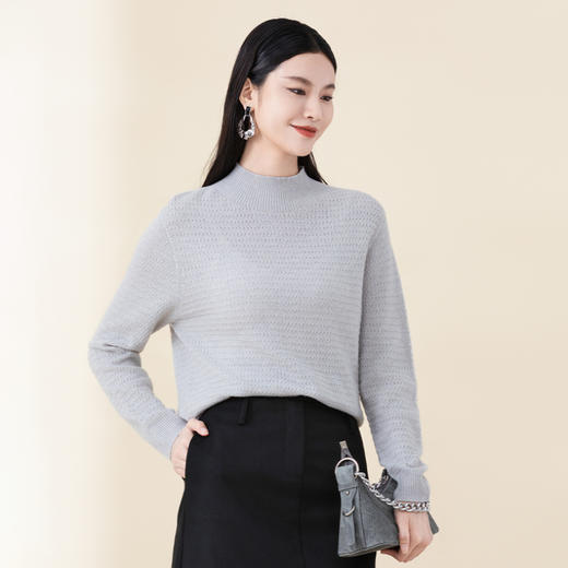 SNE3BD217诗梦女装简约针织衫 商品图2