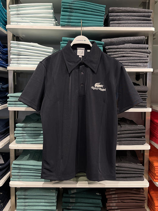 Lacoste/法国鳄鱼 男女同款夏季刺绣logo透气短袖POLO衫PH8327 商品图1