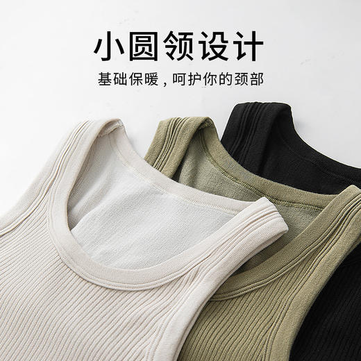 TG-TG03S268秋冬美亚碧蚕丝保暖背心女 轻薄高弹力真丝打底上衣无袖 商品图2