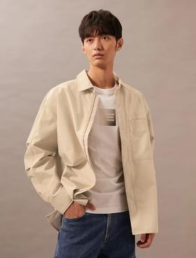 CK 外套男  J325879-RAE Pale Khaki.