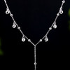 子佩集S925银【银河倾泻】套链【FYL-0258】纯银时尚项链2409 商品缩略图1