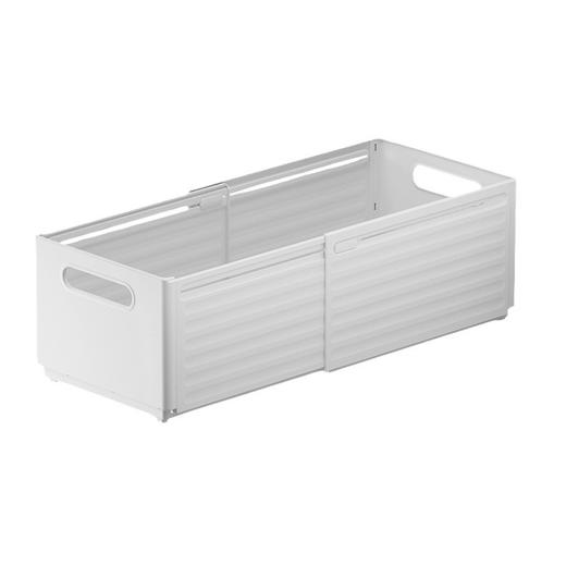 橱柜可伸缩收纳盒抽屉式桌面零食杂物厨房整理盒深柜子储物盒子 商品图4