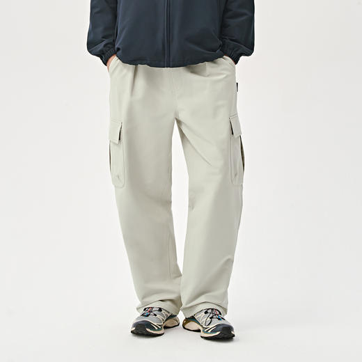 【抓绒】714street山系户外防水宽松工装裤男秋冬加绒直筒长裤束脚休闲裤 商品图2