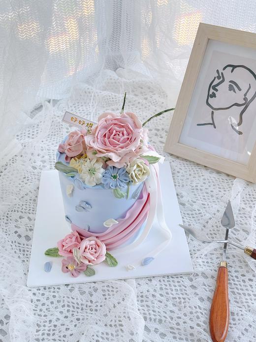 莫奈花园（韩式豆沙裱花，提前两天预定哦） 商品图0