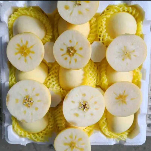 【新鲜上架，山东烟台黄金奶油富士奶油苹果，口感细腻，冰糖心爆汁，甜而不腻】新鲜水果山东烟台黄金奶油富士 奶油苹果当季冰糖心爆汁水果-QQ 商品图2