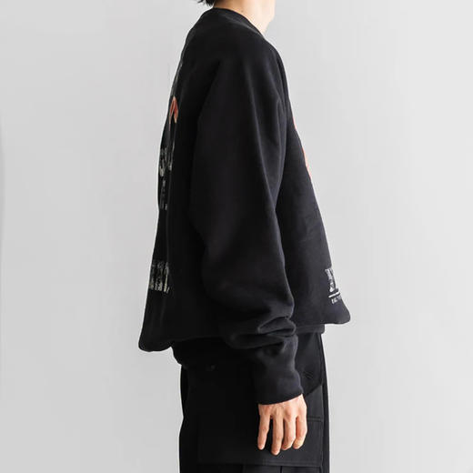 KHOKI Vintage finished sweatshirt 复古水洗做旧圆领套头卫衣 商品图1