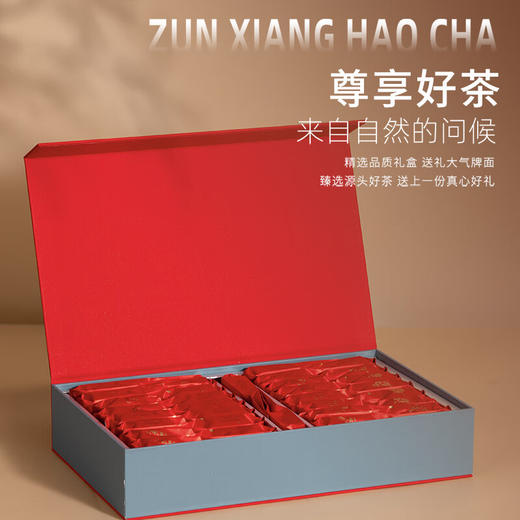 【年货茶礼】茶叶 肉桂 乌龙茶 鸿运清新 岩茶 茶叶礼盒 年货礼盒 茶饮 T3026 华源 256g 商品图2