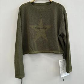 2-4MZ镂空加背心针织40630（绿） 秋季 943020720321