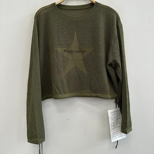 2-4MZ镂空加背心针织40630（绿） 秋季 943020720321 商品图0