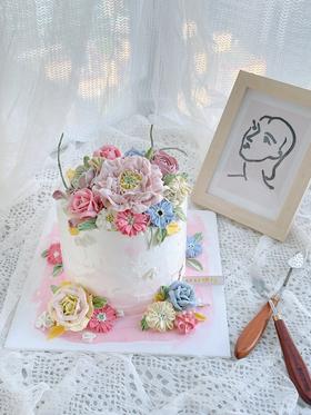 所爱（韩式豆沙裱花请提前两天预定哦)