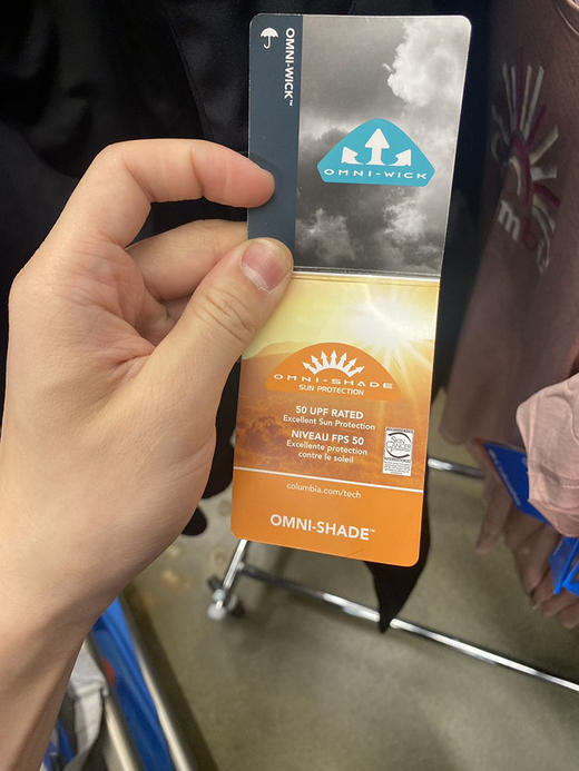 Columbia/哥伦比亚 50UPF 女大童防晒吸湿速干运动健身裤 商品图2