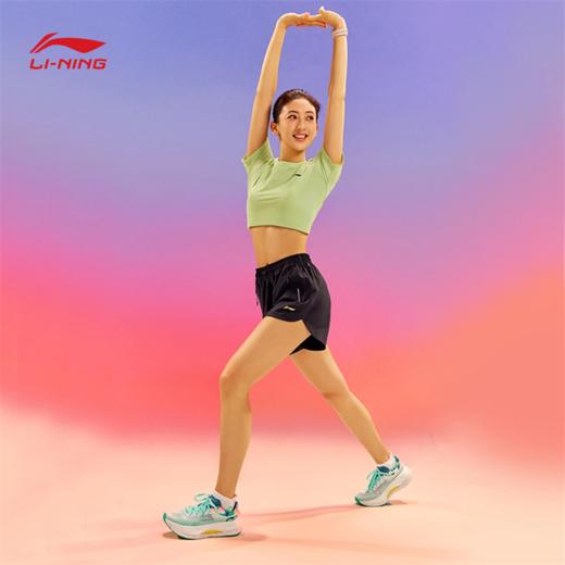 【37/37.5/38断码】李宁“以我为名”2024征荣配色越影4 PRO女子回弹缓震保护跑鞋ARHU014【库存有限，如无货将做退款，介意慎拍！】 商品图3