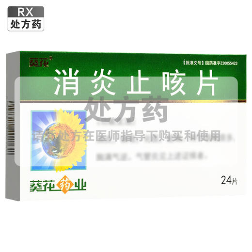 消炎止咳片【0.25g*12片*2板】伊春五加参 商品图0