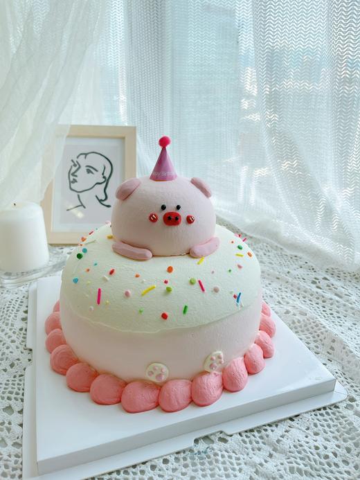 小猪生日蛋糕 商品图1