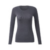 TG-TG03S328秋冬真丝美亚碧圆领长袖打底衫女 高弹舒适桑蚕丝长袖T恤上衣 商品缩略图4