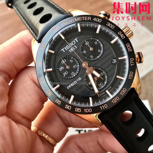 原单品质TISSOT  天梭，新款T100运动系列男表，陶瓷圈口，多功能六针 商品图3