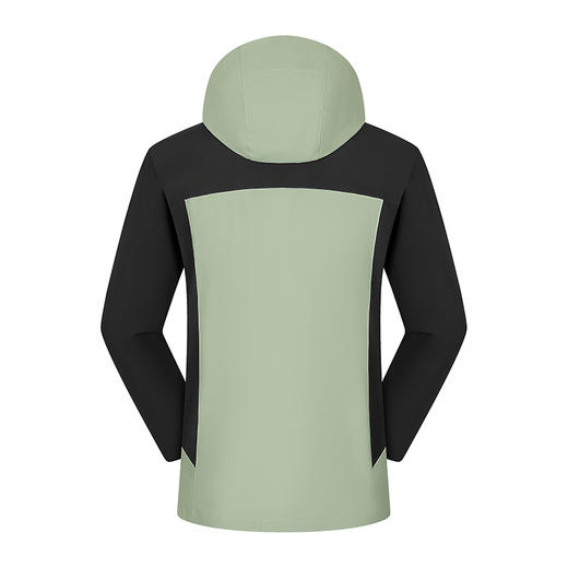 自由基地轻量抗撕裂薄款防静电单层防水连帽冲锋衣户外休闲同情款 NMJ-2013 商品图4