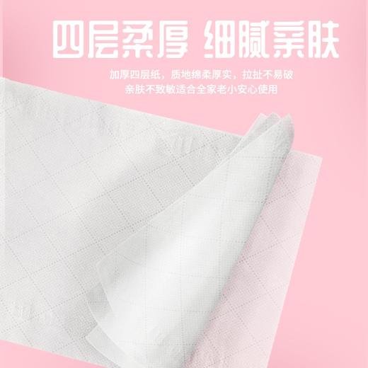 植护 三色花压花抽纸4层60抽×40包 商品图2