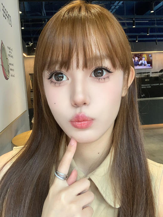 【半年抛大直径】LVYCON-一颗杏仁-14.5mm【半年抛0-1000度 含525/575】 商品图3