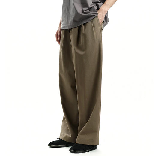 Markaware TRIPLE PLEATED TROUSERS 土耳其有机棉三折宽松阔腿裤 商品图2