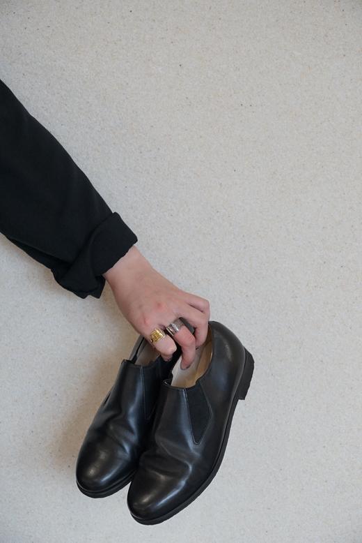 SHOE &SEWN 黑色simon手工鞋 商品图3