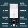 箭牌 壁挂马桶+按钮+入墙水箱 商品缩略图1
