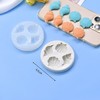 硅胶模【贝壳海螺4入】 海洋系列 硅胶巧克力翻糖模具1个 商品缩略图1