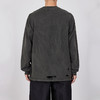 marka CREW NECK TEE L/S 印度有机棉水洗破坏长袖圆领T恤 商品缩略图2