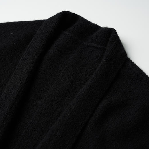 ROMI STUDIO“松弛高知”7针单边*绵羊毛软糯长开衫 432WS128 商品图2