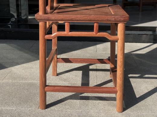 红桥红  家具严选  缅甸花梨（大果紫檀）【马未都 S背 灯挂椅】 商品图7