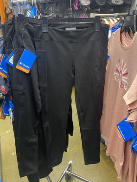 Columbia/哥伦比亚 50UPF 女大童防晒吸湿速干运动健身裤