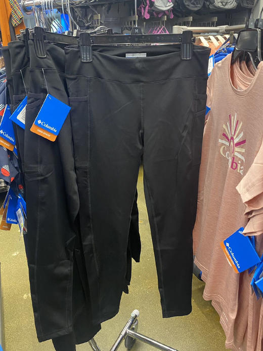 Columbia/哥伦比亚 50UPF 女大童防晒吸湿速干运动健身裤 商品图0