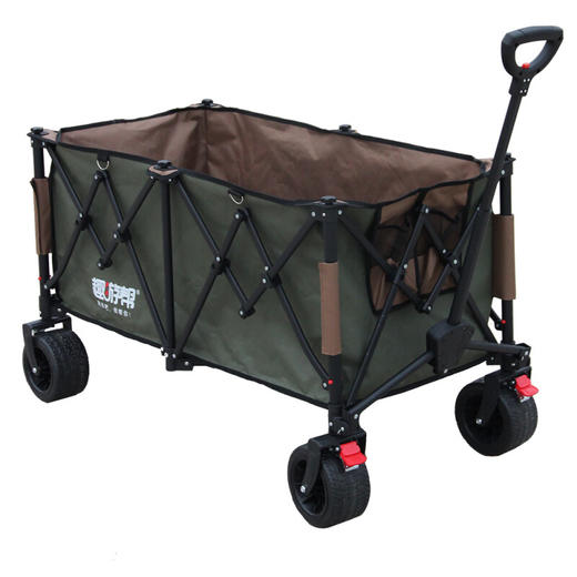 【小家电】趣游帮聚拢款坦克轮折叠推车 YB60 HF 商品图0