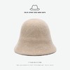【立体设计！大头围秋冬帽子】女雪尼尔盆帽保暖渔夫帽日系针织水桶帽冬季。ry 商品缩略图4