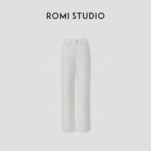 ROMI STUDIO“云感至上”土耳其进口精梳牛仔棉直筒牛仔裤 431KS161 商品图0