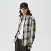 714street复古扎染格子长袖衬衫男高级感痞帅秋季新款宽松外套女 商品缩略图1