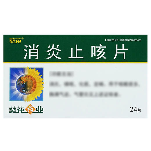 消炎止咳片【0.25g*12片*2板】伊春五加参 商品图2