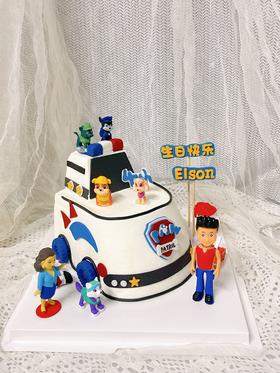 警车汪汪队（文字可改 请备注一下哦）