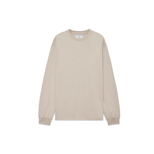 marka CREW NECK TEE L/S 印度有机棉高织长袖圆领T恤 商品图4