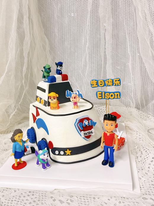 警车汪汪队（文字可改 请备注一下哦） 商品图1