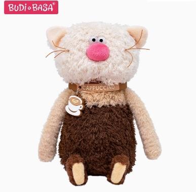咖啡喵呜 “卡布奇诺”，19公分 毛绒玩具 商品图0