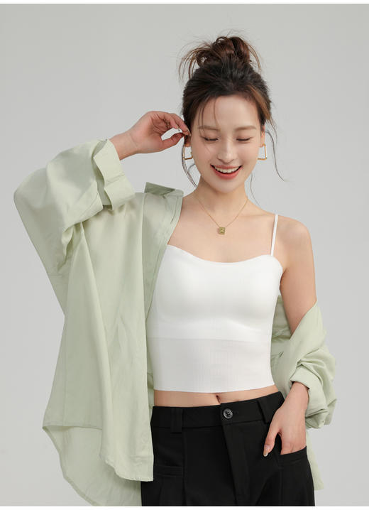 火桐hooton搭配神器 无感轻盈冰丝吊带美背8851 商品图2