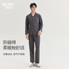 美季美优睡衣女秋季2024新款男士棉质条纹套装长袖长裤家居服 商品缩略图0