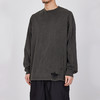 marka CREW NECK TEE L/S 印度有机棉水洗破坏长袖圆领T恤 商品缩略图0