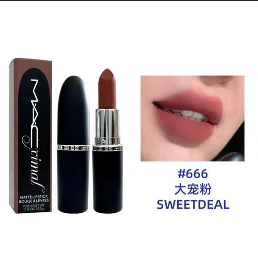 MAC魅可 新款"大"子弹头哑光口红系列-3.5g 商品图0