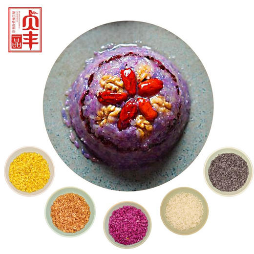 【花糯米饭】贵州五彩米500g 商品图1